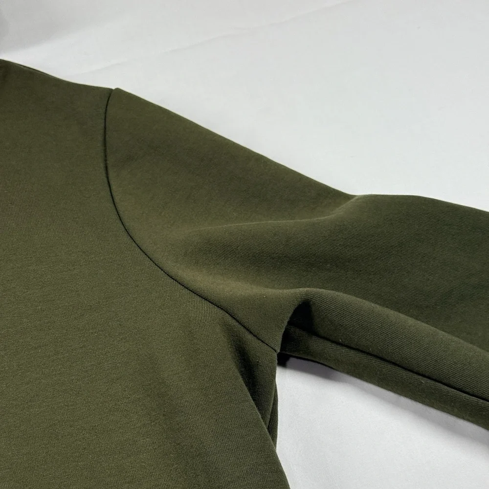 Polo Ralph Lauren Double-Knit Full-Zip Hoodie Sweatshirt Men's M Olive Jacket